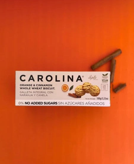 0% Cookie – No Added Sugars, Whole Wheat with Orange & Cinnamon