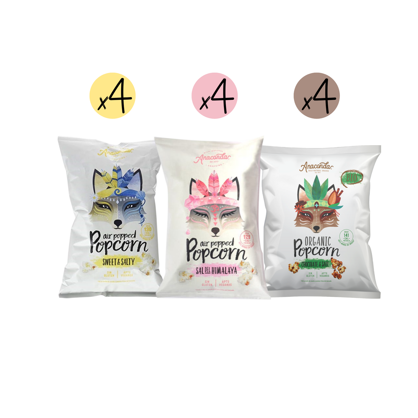 세가지 맛 테이스팅 팩