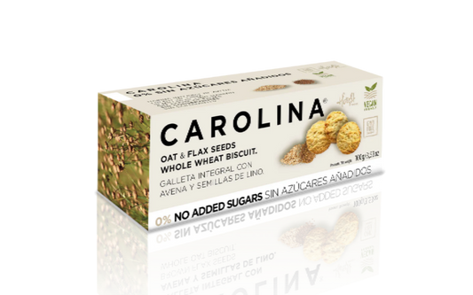 0% Cookie – No Added Sugars, Whole Wheat with Oats and Flax. Vegan