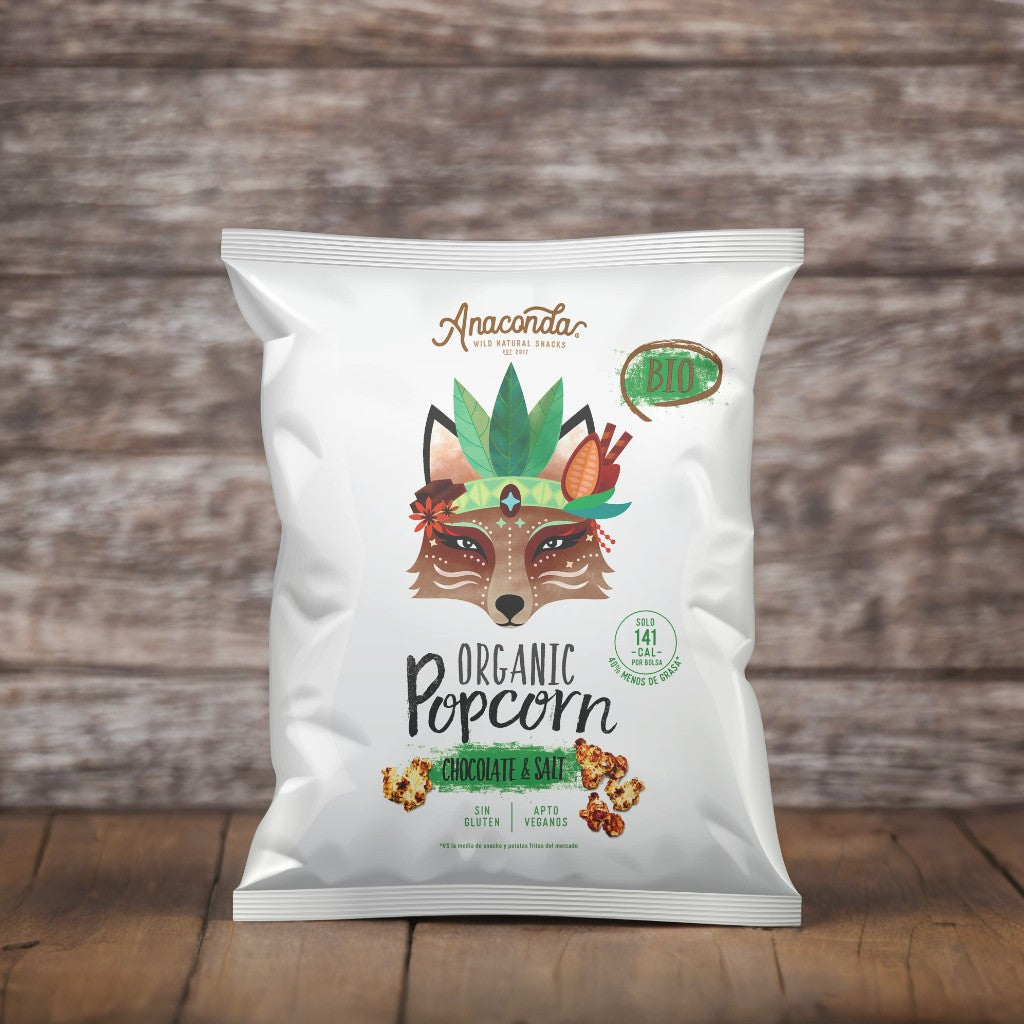 Chocolate & Salt Popcorn Bio